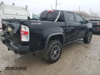 2018 Chevrolet Colorado 4WD ZR2 with VIN 1GCGTEEN2J1201465, listed as a Copart auction lot 41972705 with 0 mi miles and Salvage Title. Bid and sale history available at carsss.com. Image 3.
