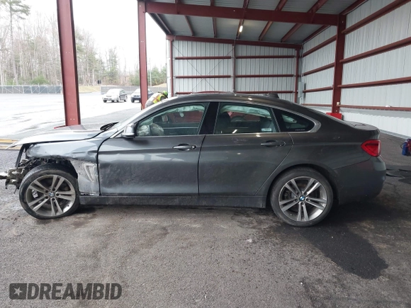 2018 BMW 4 Series 430i xDrive with VIN WBA4J3C57JBG95638, listed as a IAAI auction lot 41960833 with 108,504 mi miles and . Bid and sale history available at DreamBid. Image 14.