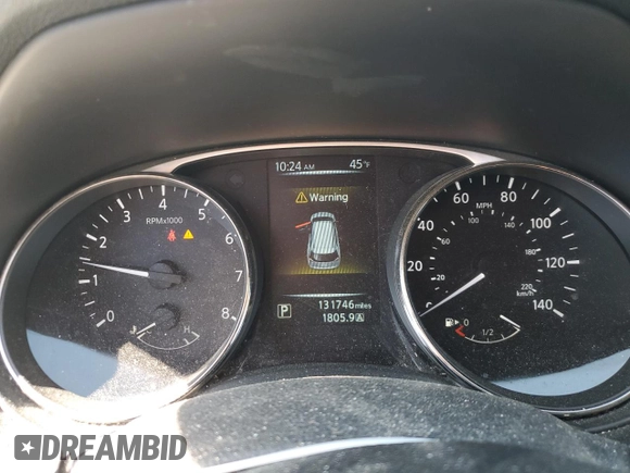 2015 Nissan Rogue SV with VIN KNMAT2MT7FP510292, listed as a Copart auction lot 51860795 with 131,746 mi miles and Salvage Title. Bid and sale history available at DreamBid. Image 9.