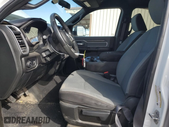 2022 Ram 2500 Big Horn with VIN 3C6UR5DL3NG296697, listed as a Copart auction lot 82046744 with 54,072 mi miles and Salvage Title. Bid and sale history available at carsss.com. Image 7.