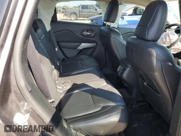 2018 Jeep Cherokee Overland with VIN 1C4PJMJX2JD594776, listed as a Copart auction lot 65599074 with 0 mi miles and Clean Title. Bid and sale history available at carsss.com. Image 11.