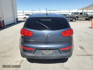 2016 Kia Sportage LX with VIN KNDPBCAC2G7832301, listed as a Copart auction lot 50597985 with 81,427 mi miles and Clean Title. Bid and sale history available at carsss.com. Image 6.