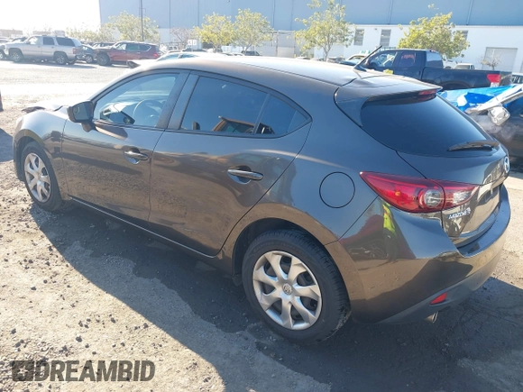 2015 Mazda 3 i Sport with VIN 3MZBM1K72FM229649, listed as a IAAI auction lot 41346541 with 155,940 mi miles and . Bid and sale history available at DreamBid. Image 3.