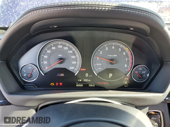 2019 BMW M4 CS with VIN WBS3S7C55KAC09766, listed as a Copart auction lot 40970674 with 45,529 mi miles. Bid and sale history available at carsss.com. Image 9.