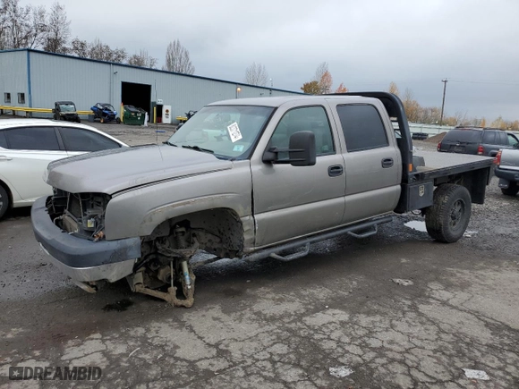 2006 Chevrolet Silverado 3500 SRW Wrk Trk with VIN 1GCHK33D06F193124, listed as a Copart auction lot 82371274 with 187,087 mi miles and Salvage Title. Bid and sale history available at carsss.com. Image 1.