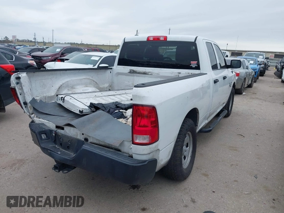 2020 Ram 1500 Classic Tradesman with VIN 1C6RR6FG7LS138428, listed as a IAAI auction lot 41585586 with 148,203 mi miles. Bid and sale history available at carsss.com. Image 4.