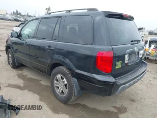 2005 Honda Pilot EX-L с VIN 2HKYF18565H566536, выставлен на аукционе IAAI как лот 42283758 с пробегом 131 630 миль миль и . История ставок и продаж доступна на DreamBid. Изображение 3.