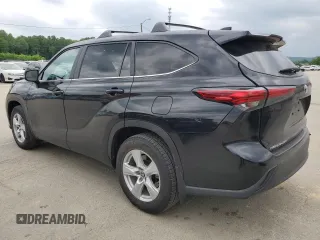 2023 Toyota Highlander L with VIN 5TDKDRAH7PS510309, listed as a Copart auction lot 57307045 with 57,410 mi miles and Salvage title. Bid and sale history available at DreamBid. Image 2.