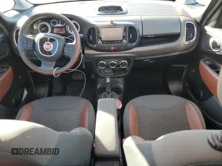 2014 FIAT 500L Trekking with VIN ZFBCFADH8EZ013893, listed as a Copart auction lot 42050575 with 60,580 mi miles and Salvage Title. Bid and sale history available at DreamBid. Image 8.