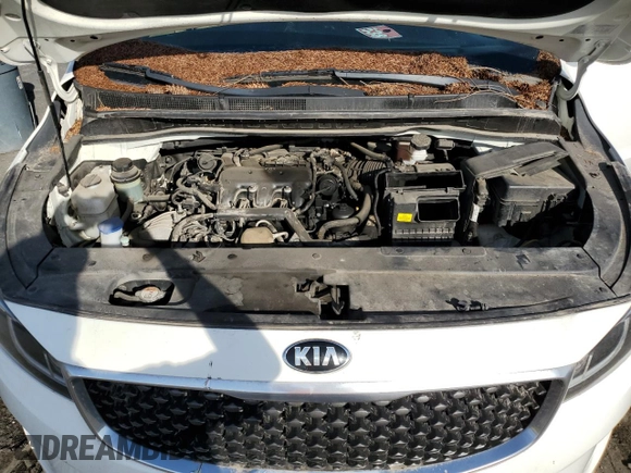 2016 Kia Sedona LX with VIN KNDMB5C15G6168382, listed as a Copart auction lot 50579875 with 103,151 mi miles and Clean Title. Bid and sale history available at carsss.com. Image 12.