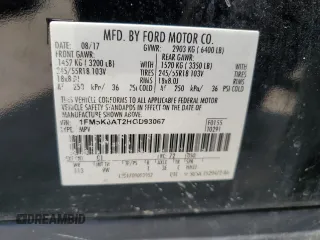 2017 Ford Police Interceptor Utility с VIN 1FM5K8AT2HGD93067, выставлен на аукционе Copart как лот 58985415 с пробегом 176 979 миль миль и Списание • Salvage title. История ставок и продаж доступна на DreamBid. Изображение 14.