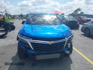 2024 Chevrolet Equinox LS with VIN 3GNAXHEG5RL296032, listed as a IAAI auction lot 42055362 with 22,988 mi miles and . Bid and sale history available at DreamBid. Image 13.