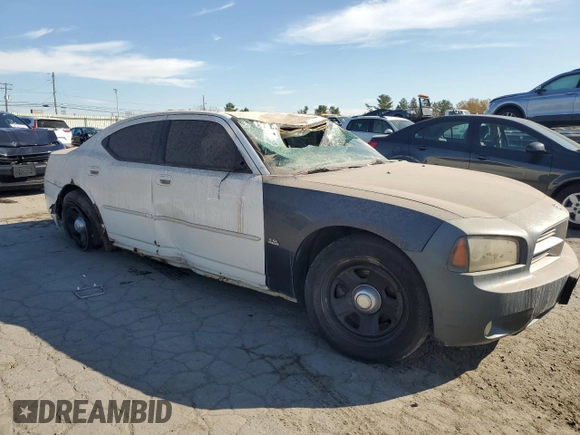 2008 Dodge Charger z VIN 2B3KA43G38H199897, wystawiony jako Copart lot #78570024 z przebiegiem Nie podano mil oraz Szkoda całkowita • Salvage title. Historia ofert i sprzedaży dostępna na DreamBid. Obrazek 4.