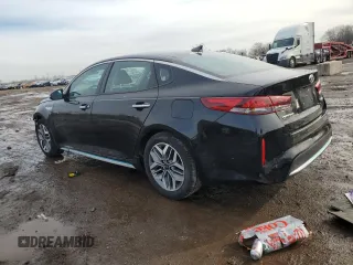 2020 Kia Optima Hybrid EX with VIN KNAGU4LE2L5040747, listed as a Copart auction lot 49505515 with 66,315 mi miles and Salvage Title. Bid and sale history available at carsss.com. Image 2.