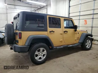 2014 Jeep Wrangler Unlimited Sport with VIN 1C4BJWDG4EL159271, listed as a Copart auction lot 51794505 with 151,920 mi miles and Salvage Title. Bid and sale history available at carsss.com. Image 3.