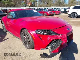 2022 Toyota GR Supra 3.0 with VIN WZ1DB0C04NW051045, listed as a IAAI auction lot 41156875 with 3,851 mi miles. Bid and sale history available at carsss.com. Image 6.