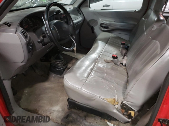 1997 Ford F-150 XL with VIN 1FTDX18W5VND41464, listed as a Copart auction lot 47250025 with 274,163 mi miles and Salvage Title. Bid and sale history available at carsss.com. Image 7.