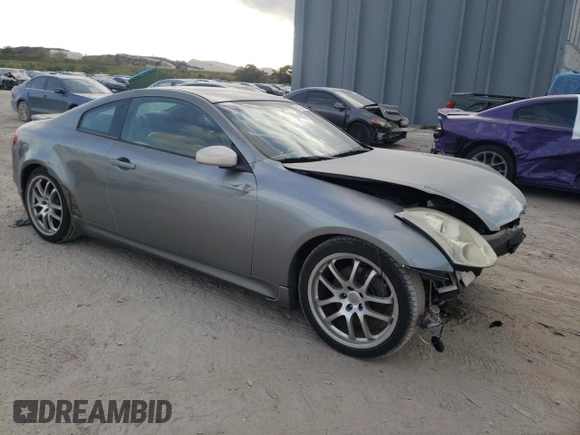 2006 Infiniti G35 Coupe with VIN JNKCV54E26M713872, listed as a Copart auction lot 88255805 with 91,489 mi miles and Salvage Title. Bid and sale history available at carsss.com. Image 4.