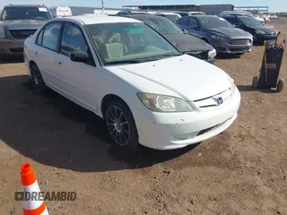 2004 Honda Civic LX with VIN 2HGES15504H509907, listed as a IAAI auction lot 41495701 with 104,959 mi miles. Bid and sale history available at carsss.com. Image 1.