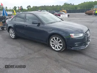 2013 Audi A4 Premium Plus with VIN WAUFFAFL0DN044778, listed as a IAAI auction lot 42063793 with 110,073 mi miles and . Bid and sale history available at DreamBid. Image 1.