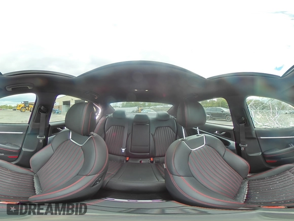 2024 Genesis G70 2.5T with VIN KMTG34SCXRU141623, listed as a Copart auction lot 55944715 with 25,318 mi miles and Salvage title. Bid and sale history available at DreamBid. Image 14.