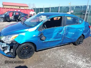 2022 Mitsubishi Mirage ES z VIN ML32FUFJ7NHF08253, wystawiony jako IAAI lot #41639044 z przebiegiem 35 870 mil mil oraz . Historia ofert i sprzedaży dostępna na DreamBid. Obrazek 6.