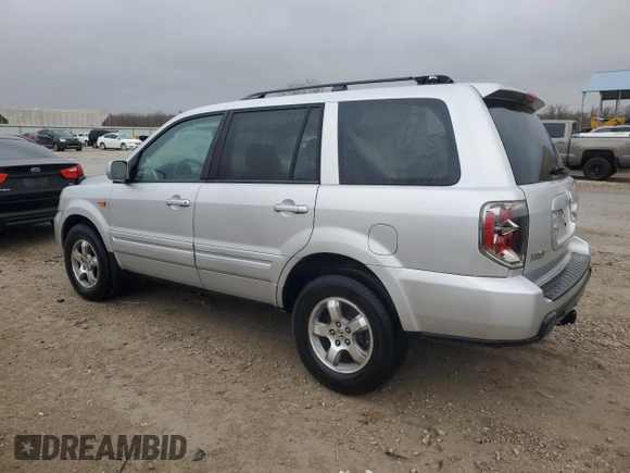 2008 Honda Pilot SE z VIN 5FNYF28378B005821, wystawiony jako Copart lot #49453655 z przebiegiem 200 804 mil mil oraz Szkoda całkowita • Salvage title. Historia ofert i sprzedaży dostępna na DreamBid. Obrazek 2.