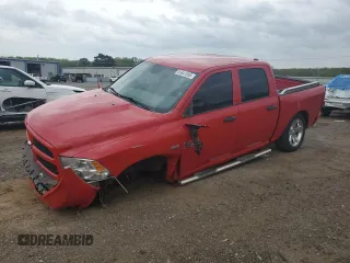 2014 Ram 1500 Express with VIN 1C6RR6KT7ES303772, listed as a Copart auction lot 51841055 with 155,409 mi miles and Salvage Title. Bid and sale history available at carsss.com. Image 1.