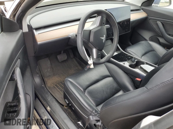 2020 Tesla Model 3 Long Range with VIN 5YJ3E1EB3LF635752, listed as a Copart auction lot 54173955 with Not Provided miles and Salvage Title. Bid and sale history available at carsss.com. Image 8.
