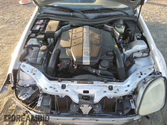 2002 Mercedes-Benz SLK-Class 3.2L with VIN WDBKK65F92F254162, listed as a Copart auction lot 78527984 with 113,194 mi miles and Salvage Title. Bid and sale history available at carsss.com. Image 11.