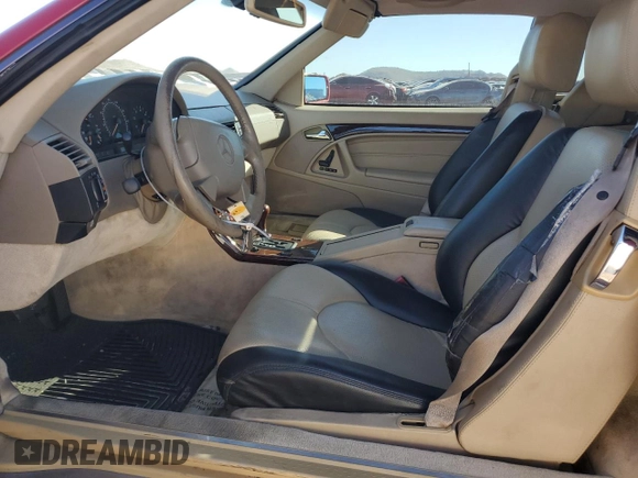 1998 Mercedes-Benz SL-Class with VIN WDBFA67F0WF157813, listed as a Copart auction lot 78424584 with 122,352 mi miles and Clean Title. Bid and sale history available at carsss.com. Image 7.