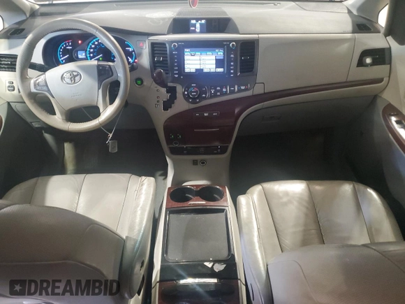 2011 Toyota Sienna XLE with VIN 5TDDK3DC7BS022224, listed as a Copart auction lot 53647105 with 168,291 mi miles and Salvage Title. Bid and sale history available at carsss.com. Image 8.