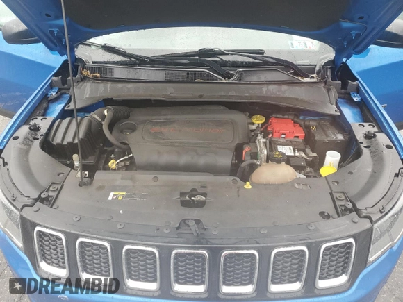 2021 Jeep Compass Sport with VIN 3C4NJCAB6MT518465, listed as a Copart auction lot 56797435 with 82,089 mi miles and Salvage title. Bid and sale history available at DreamBid. Image 11.
