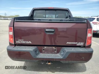 2011 Honda Ridgeline RT with VIN 5FPYK1F22BB009144, listed as a Copart auction lot 53429645 with 133,075 mi miles and Salvage Title. Bid and sale history available at carsss.com. Image 6.