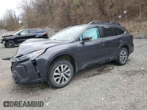 2023 Subaru Outback Premium with VIN 4S4BTAFC0P3210836, listed as a Copart auction lot 53441075 with 27,427 mi miles and Salvage title. Bid and sale history available at DreamBid. Image 1.