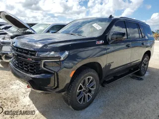 2024 Chevrolet Tahoe Z71 with VIN 1GNSKPKD8RR129020, listed as a Copart auction lot 78756214 with 8,937 mi miles and Non Repairable. Bid and sale history available at carsss.com. Image 1.