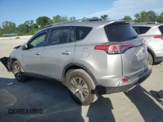 2018 Toyota RAV4 XLE with VIN JTMWFREV0JJ191707, listed as a Copart auction lot 57821575 with Not provided miles and Salvage title. Bid and sale history available at DreamBid. Image 2.