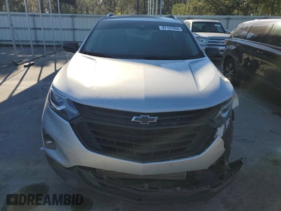 2020 Chevrolet Equinox LT with VIN 2GNAXLEX8L6249222, listed as a Copart auction lot 87157694 with 50,666 mi miles and Salvage Title. Bid and sale history available at carsss.com. Image 5.