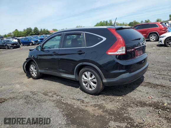 2013 Honda CR-V EX-L z VIN 2HKRM4H76DH693993, wystawiony jako Copart lot #58356595 z przebiegiem 150 925 mil mil oraz Szkody całkowita. Historia ofert i sprzedaży dostępna na DreamBid. Obrazek 2.