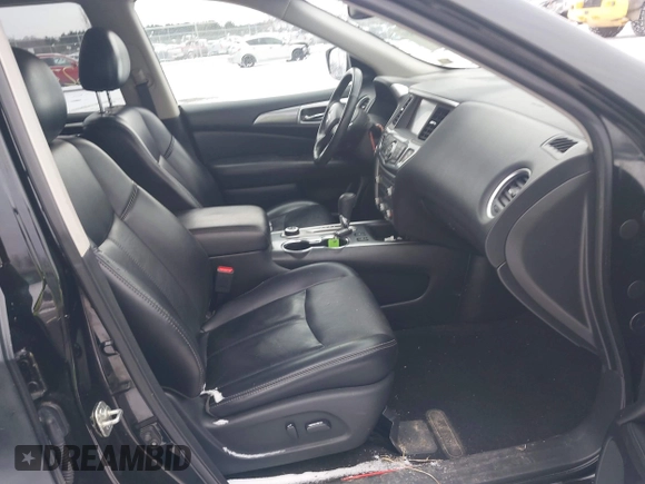 2019 Nissan Pathfinder SV z VIN 5N1DR2MM8KC612511, wystawiony jako IAAI lot #41623349 z przebiegiem 96 059 mil mil oraz . Historia ofert i sprzedaży dostępna na DreamBid. Obrazek 5.