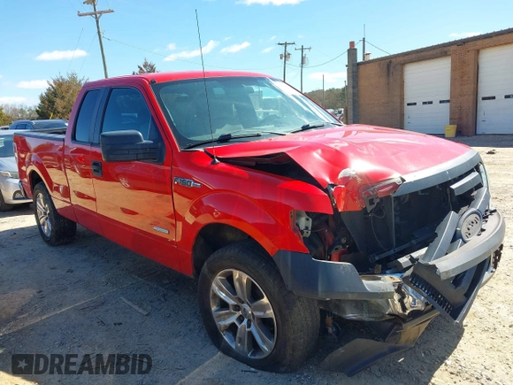 2012 Ford F-150 XL with VIN 1FTFX1CT7CKD64961, listed as a IAAI auction lot 41654993 with 309,686 mi miles. Bid and sale history available at carsss.com. Image 14.