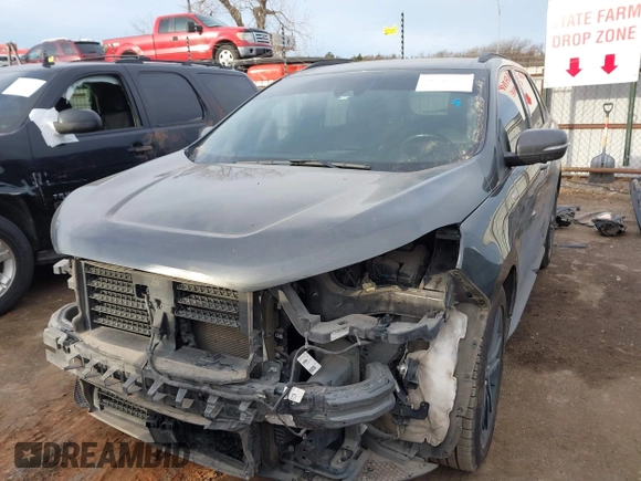 2020 Ford Edge SEL with VIN 2FMPK3J93LBB53641, listed as a IAAI auction lot 41340813 with 87,417 mi miles and . Bid and sale history available at DreamBid. Image 6.