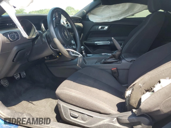 2018 Ford Mustang GT with VIN 1FA6P8CF8J5134060, listed as a Copart auction lot 56380195 with 101,111 mi miles and Salvage title. Bid and sale history available at DreamBid. Image 7.