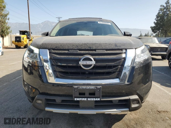 2024 Nissan Pathfinder SL with VIN 5N1DR3CB0RC236113, listed as a Copart auction lot 61396645 with 22,942 mi miles and Salvage title. Bid and sale history available at DreamBid. Image 5.
