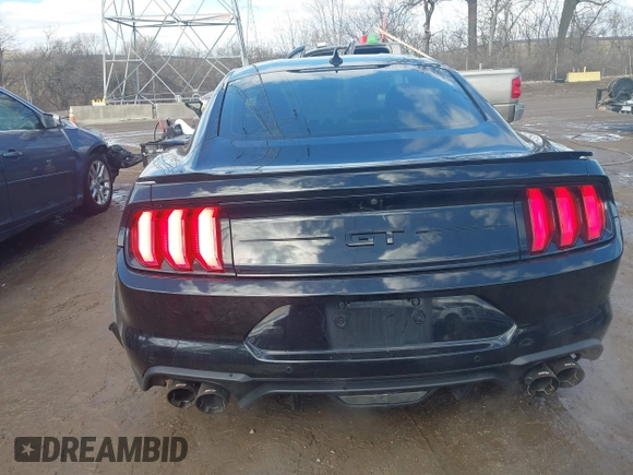 2020 Ford Mustang GT with VIN 1FA6P8CF5L5154043, listed as a IAAI auction lot 41727659 with 100,519 mi miles and . Bid and sale history available at DreamBid. Image 16.