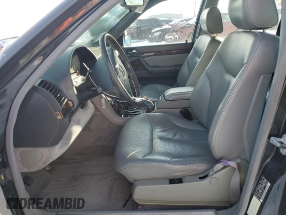 1996 Mercedes-Benz S with VIN WDBGA43E6TA296567, listed as a Copart auction lot 88854195 with 173,766 mi miles and Clean Title. Bid and sale history available at DreamBid. Image 7.