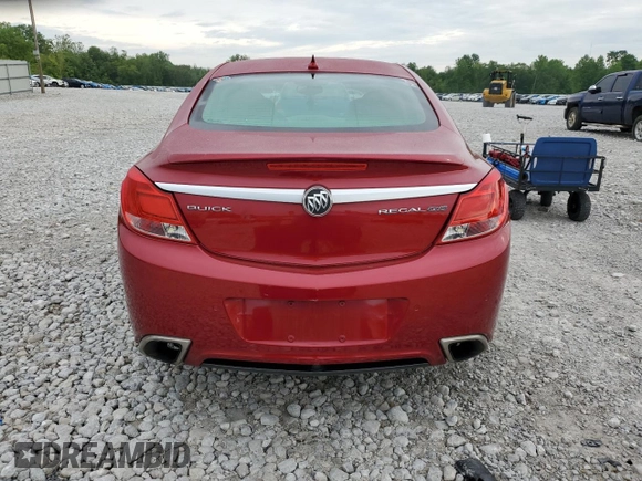 2013 Buick Regal GS z VIN 2G4GV5GV0D9198892, wystawiony jako Copart lot #58982215 z przebiegiem 151 980 mil mil oraz Szkoda całkowita • Salvage title. Historia ofert i sprzedaży dostępna na DreamBid. Obrazek 6.