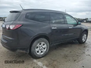 2017 Chevrolet Traverse LS z VIN 1GNKRFED8HJ156393, wystawiony jako Copart lot #56625875 z przebiegiem 92 125 mil mil oraz Szkoda całkowita • Salvage title. Historia ofert i sprzedaży dostępna na DreamBid. Obrazek 3.