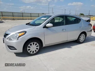 2016 Nissan Versa S with VIN 3N1CN7AP0GL819013, listed as a Copart auction lot 60216245 with 157,300 mi miles and Salvage title. Bid and sale history available at DreamBid. Image 1.