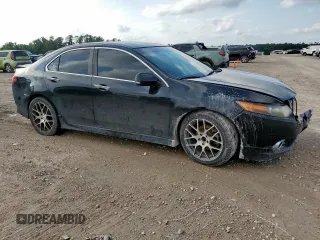 2012 Acura TSX Special Edition with VIN JH4CU2F88CC013106, listed as a Copart auction lot 59029865 with 184,338 mi miles and Salvage title. Bid and sale history available at DreamBid. Image 4.